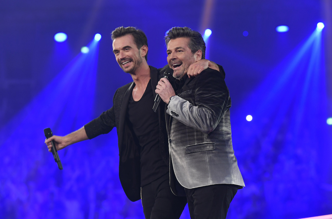 Florian Silbereisen mit Thomas Anders