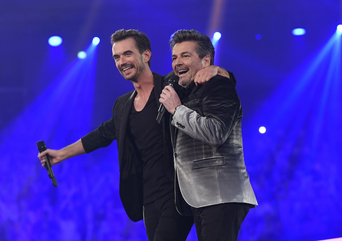 Florian Silbereisen mit Thomas Anders