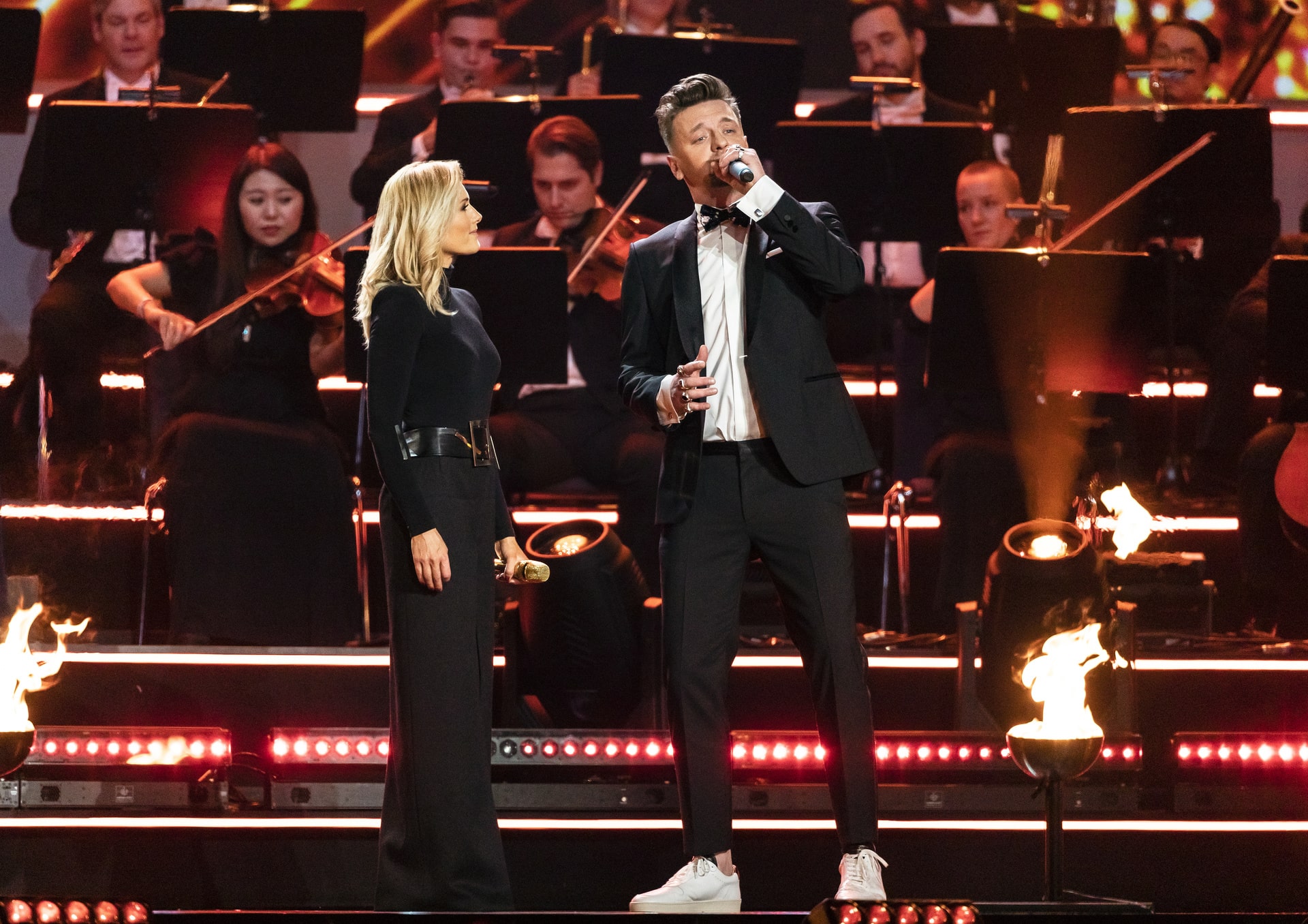 Helene Fischer mit Ben Zucker