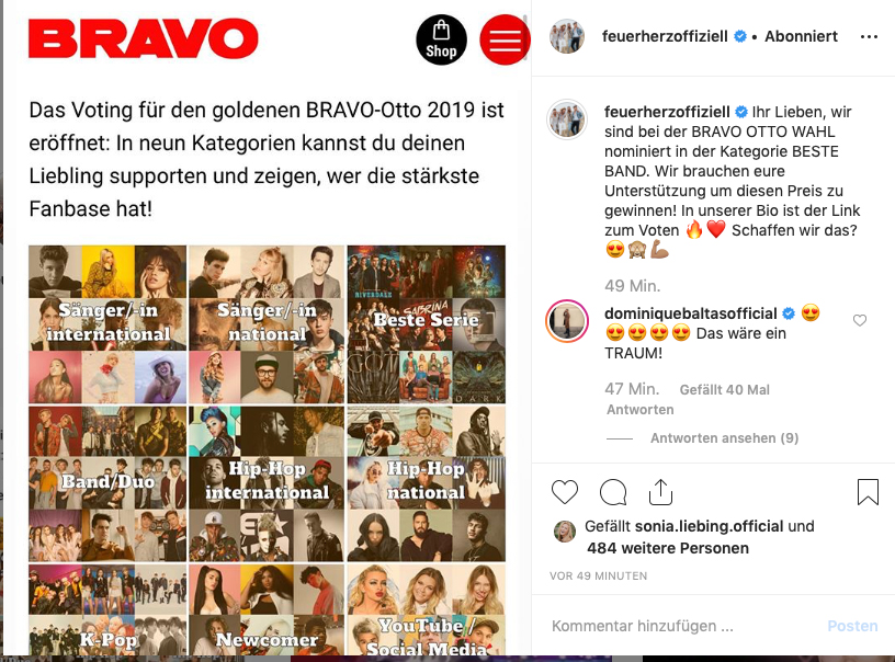 Screenshot-Feuerherz-Instagram-Bravo-Otto