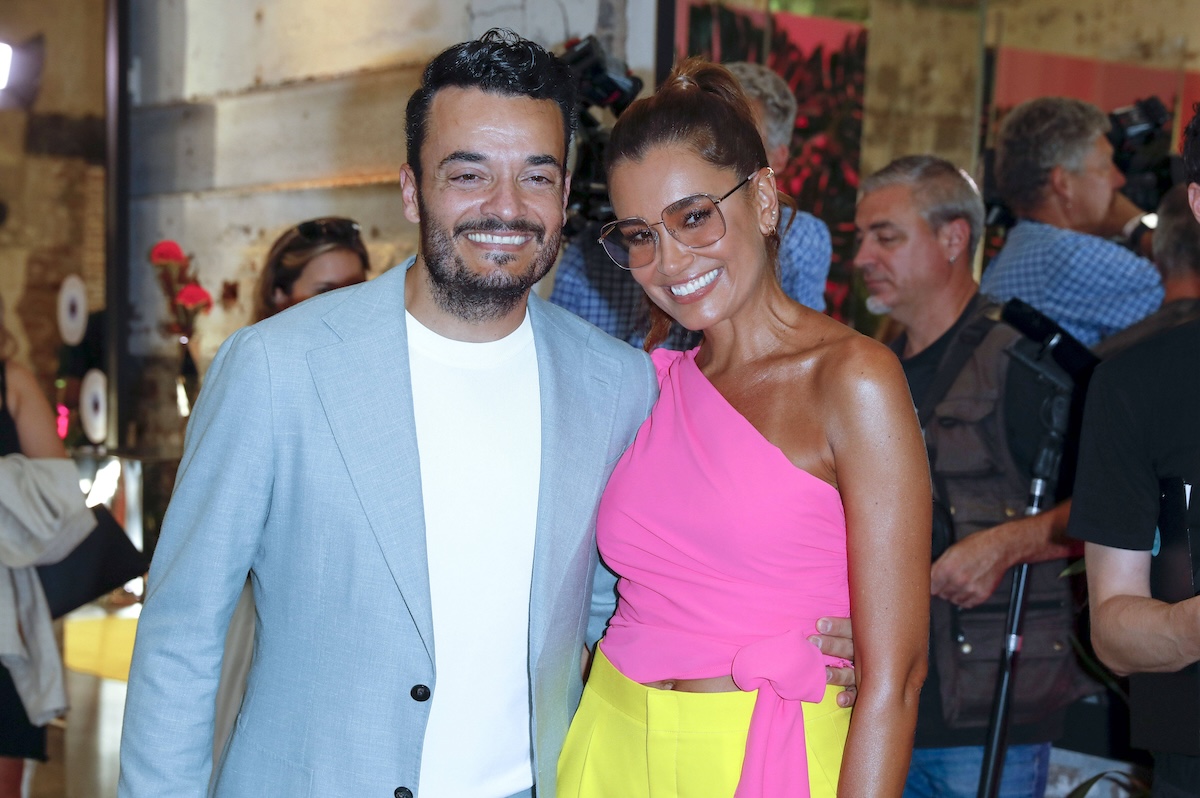 Giovanni Zarrella und Jana Ina Zarrella beim Launch der ersten Brillenkollektion von Jana Ina Zarrella x eyes more im The New Yorker Harbour Club. Kˆln, 25.08.2022 *** Giovanni Zarrella and Jana Ina Zarrella at the launch of the first eyewear collection of Jana Ina Zarrella x eyes more at The New Yorker Harbour Club Cologne, 25 08 2022 Foto:xR.xSchmiegeltx/xFuturexImage