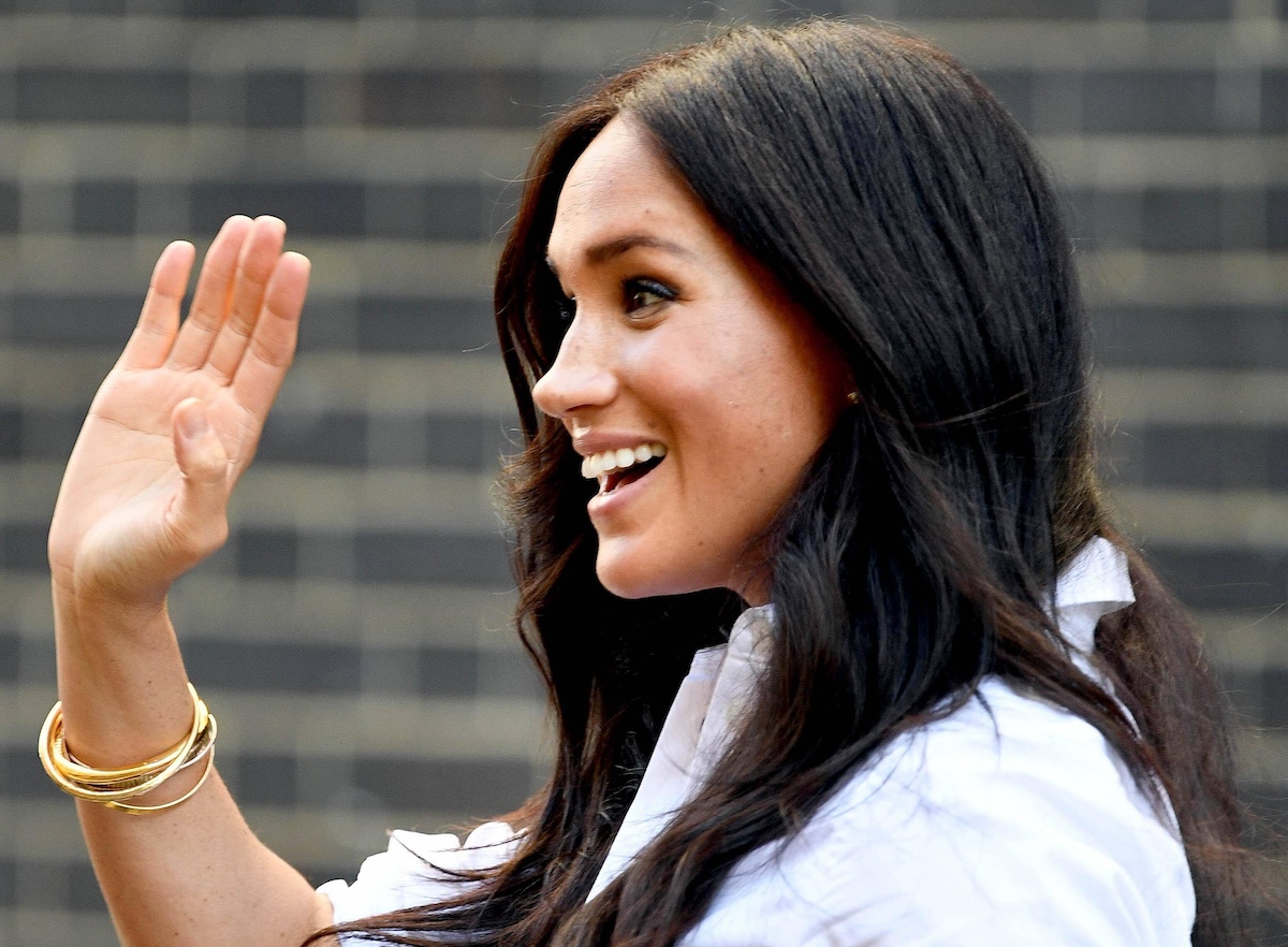 12/09/2019. London, United Kingdom. The Duchess of Sussex launches Smart Works collection. Meghan, The Duchess of Sussex, arrives at the John Lewis store in Oxford Street London, to launch the Smart Works collection. PUBLICATIONxINxGERxSUIxAUTxHUNxONLY xAndrewxParsonsx/xi-Imagesx IIM-20142-0027