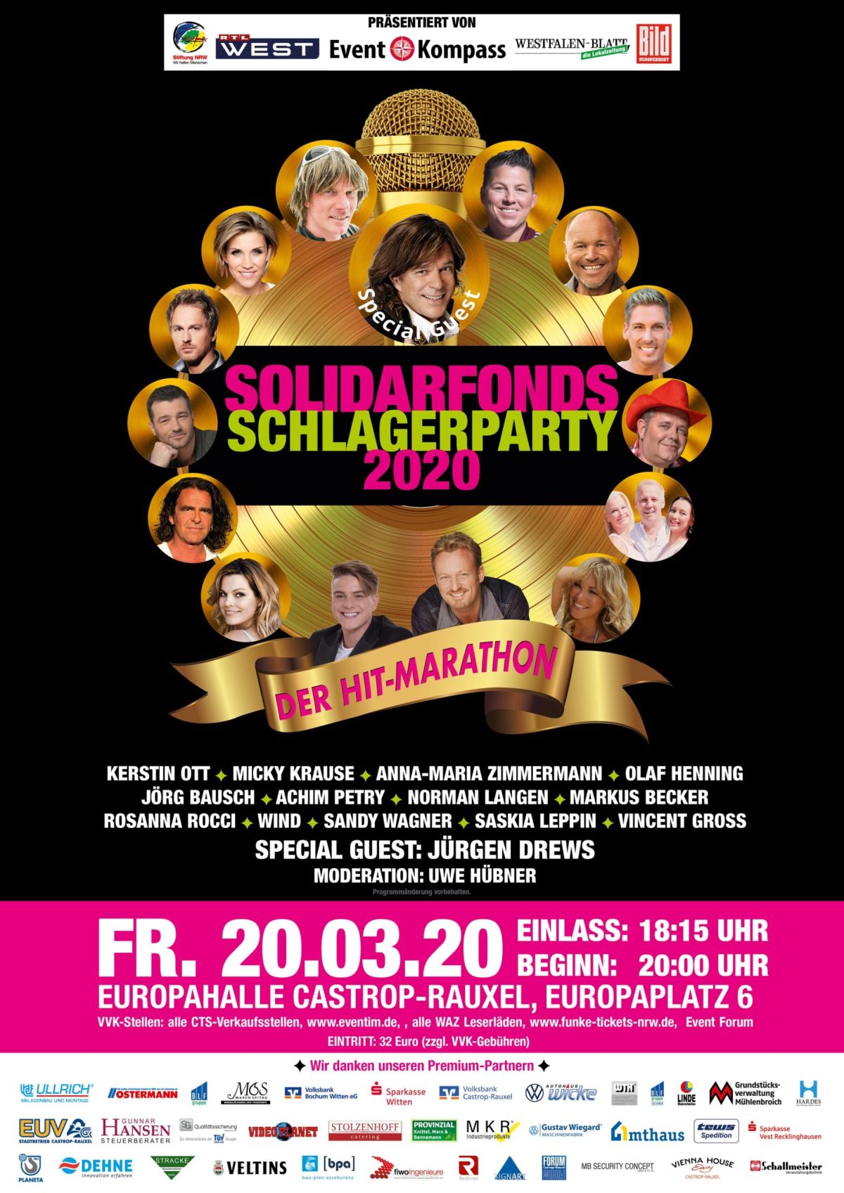 Plakat Schlagerparty