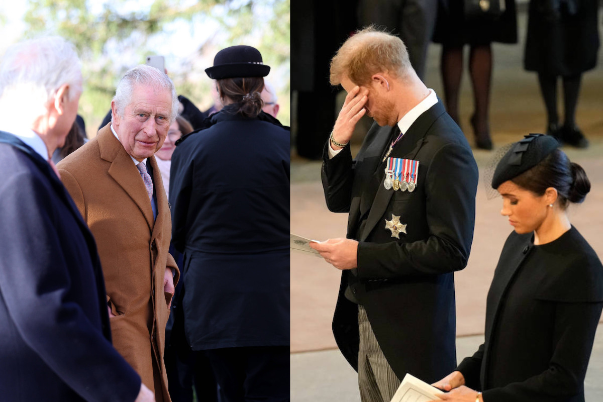 König Charles Prinz Harry Meghan