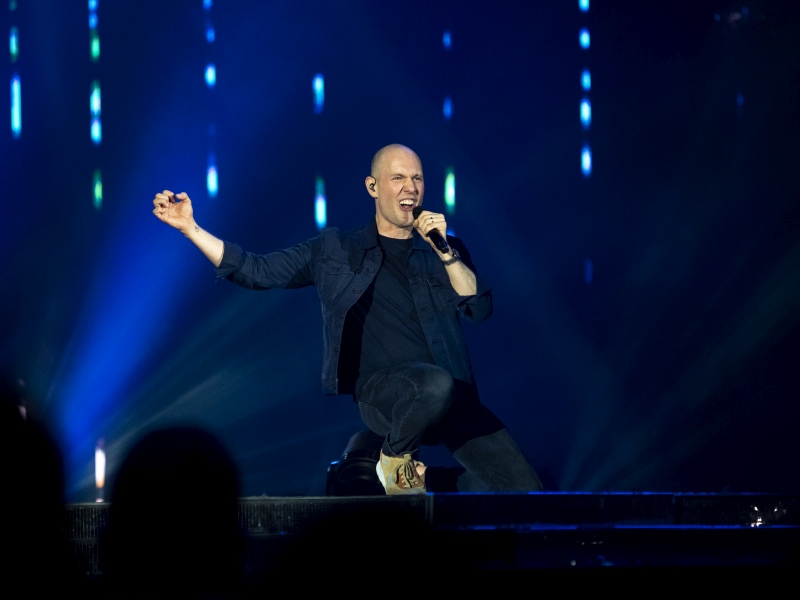 Oli P. beim Schlagerfest.XXL