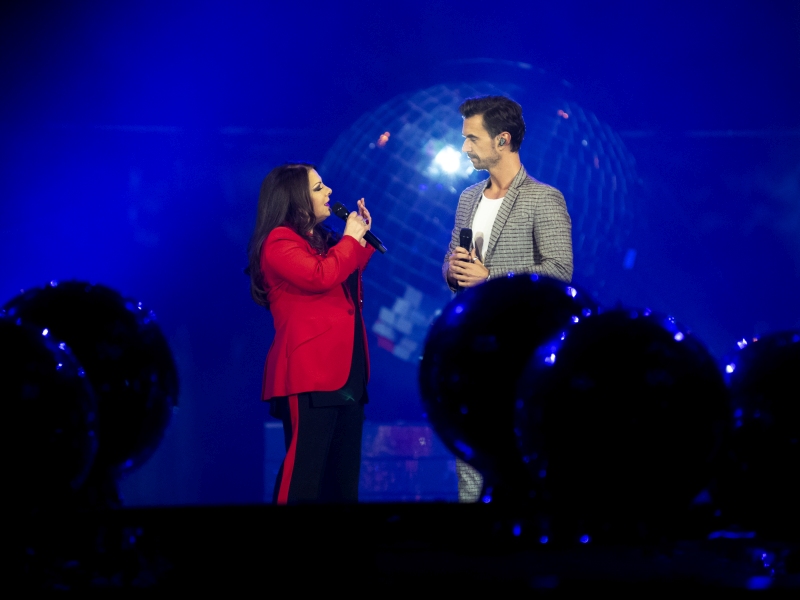 Marianne Rosenberg & Florian Silbereisen beim Schlagerfest.XXL