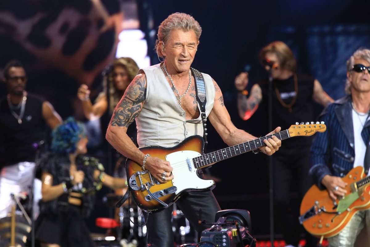 Peter Maffay beim Konzert in der Red Bull Arena Erfurt, 20.07.2024 Peter Maffay & Band - We Love Rock n Roll - Farewell Tour 2024 - Konzert in der Red Bull Arena in Leipzig Foto: Matthias Gr‰nzdˆrfer Sachsen Germany *** Peter Maffay at the concert in the Red Bull Arena Erfurt, 20 07 2024 Peter Maffay Band We Love Rock n Roll Farewell Tour 2024 concert in the Red Bull Arena in Leipzig Photo Matthias Gr‰nzdˆrfer Saxony Germany Copyright: xMatthiasxGr‰nzdˆrferx